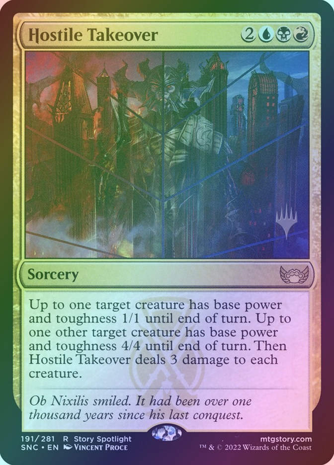 Hostile Takeover (PSNC) (191p) / Foil