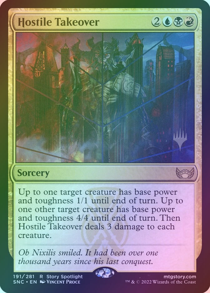 Hostile Takeover (PSNC) (191p) / Foil