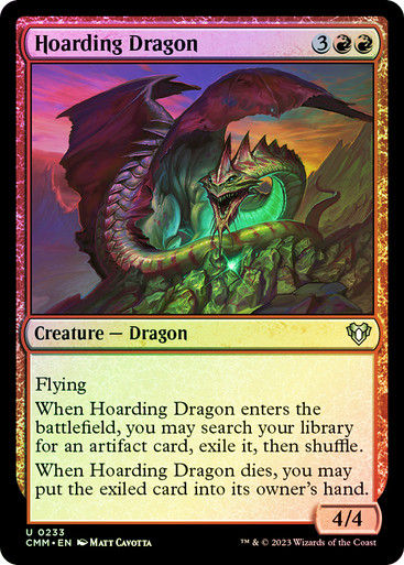 Hoarding Dragon (cmm) / Foil