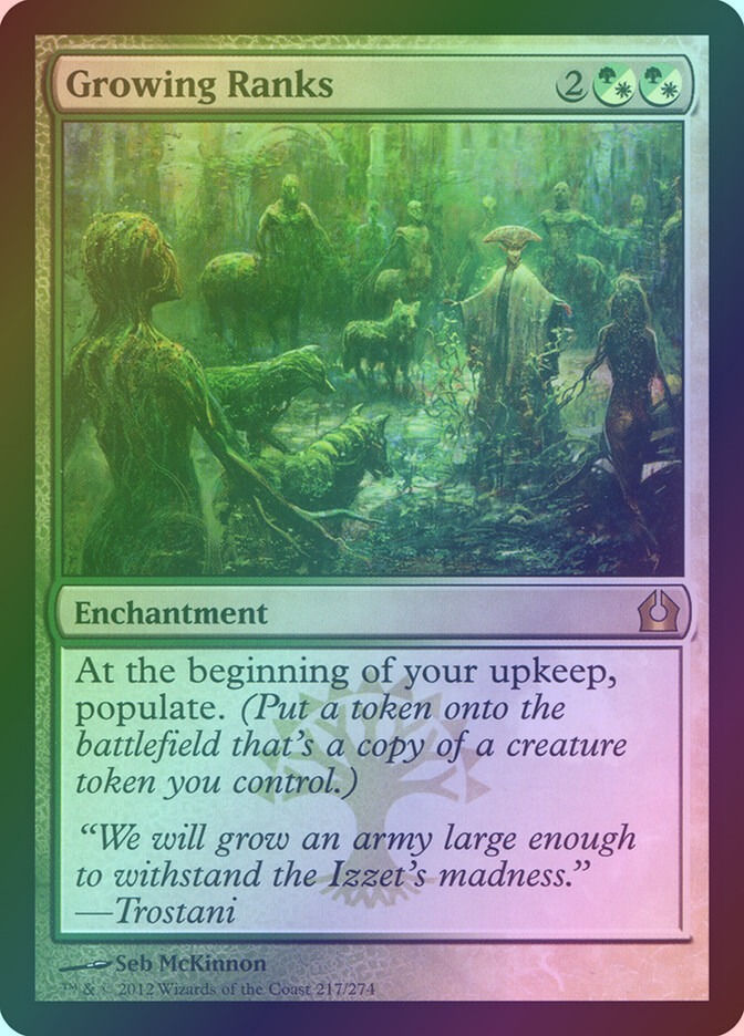 Growing Ranks (RTR) (217) / Foil