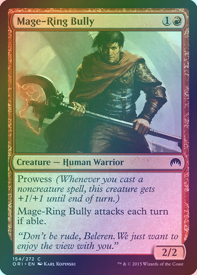 Mage-Ring Bully (ORI) (154) / Foil
