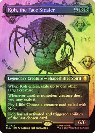 Koh, the Face Stealer (TLA) (322) / Borderless / Foil