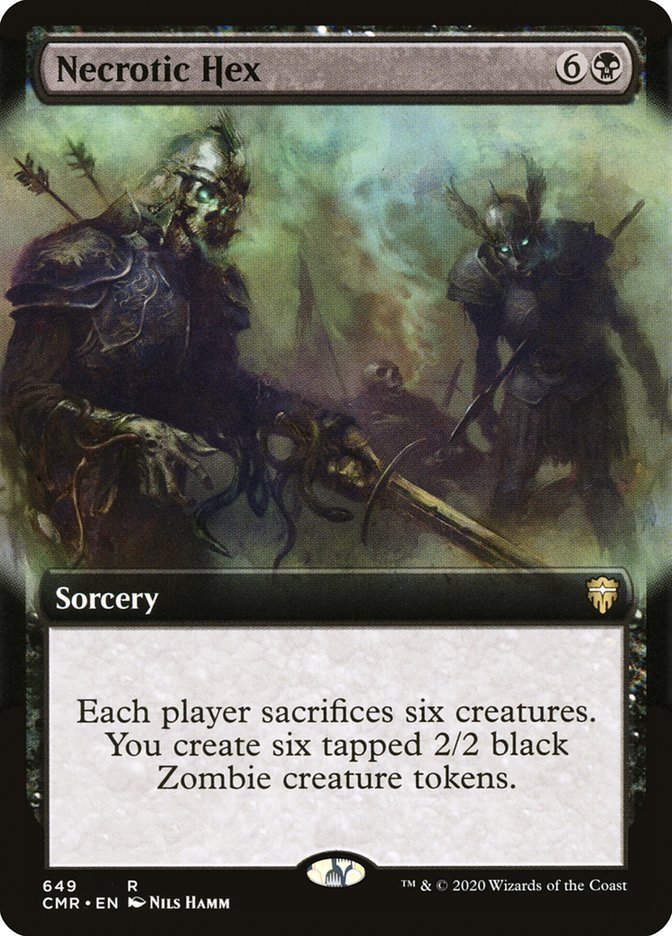 Necrotic Hex (CMR) (649) / Extended Art