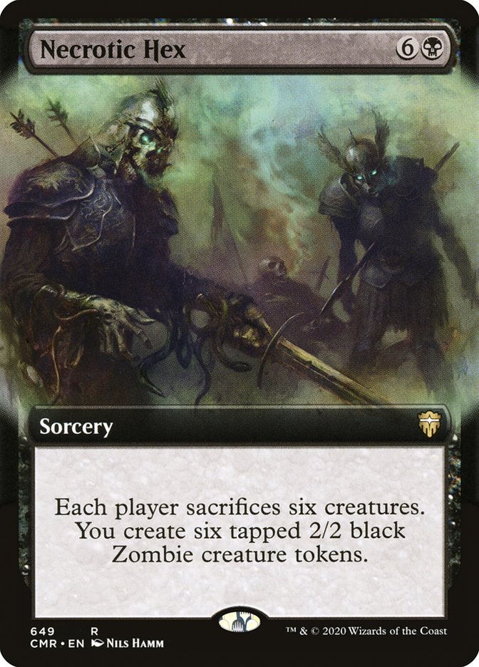 Necrotic Hex (CMR) (649) / Extended Art