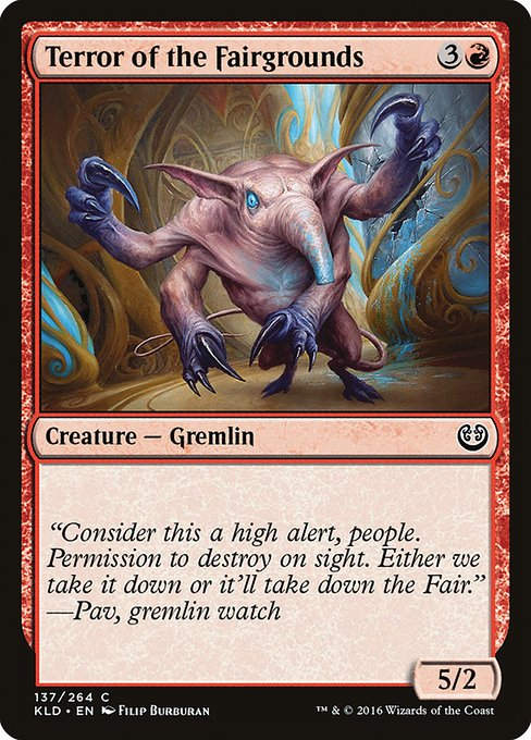 Terror of the Fairgrounds (KLD)
