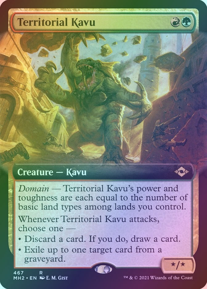 Territorial Kavu (MH2) (467) / Extended Art / Foil