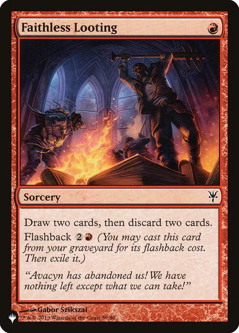 Faithless Looting (PLST) (DDK-59)