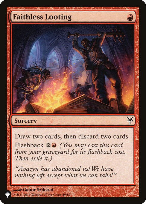 Faithless Looting (PLST) (DDK-59)