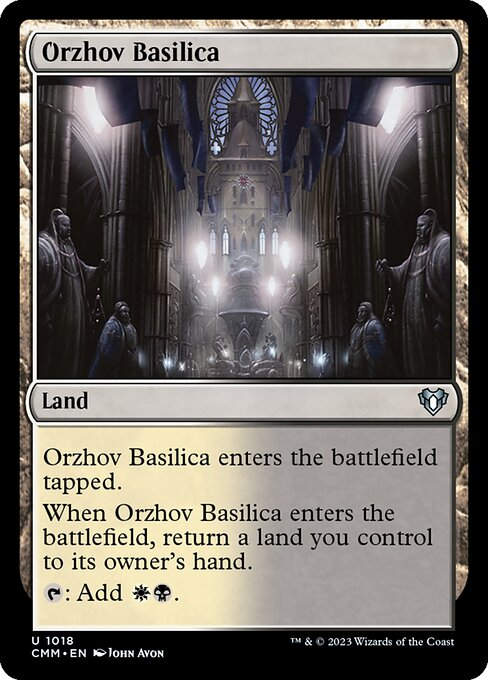 Orzhov Basilica (cmm) (Commander Deck)