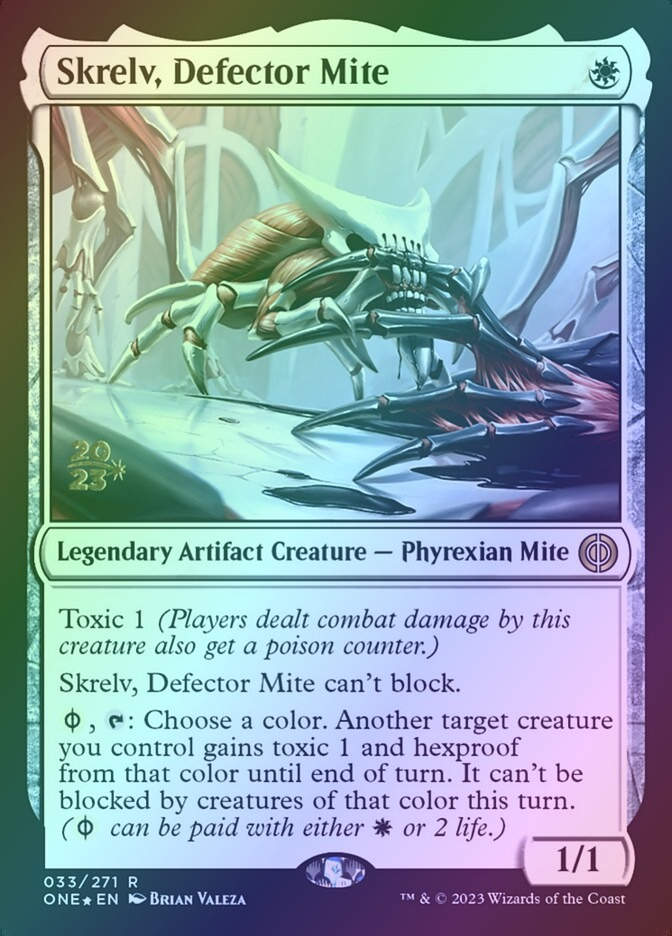 Skrelv, Defector Mite (PONE) (33s) / Foil