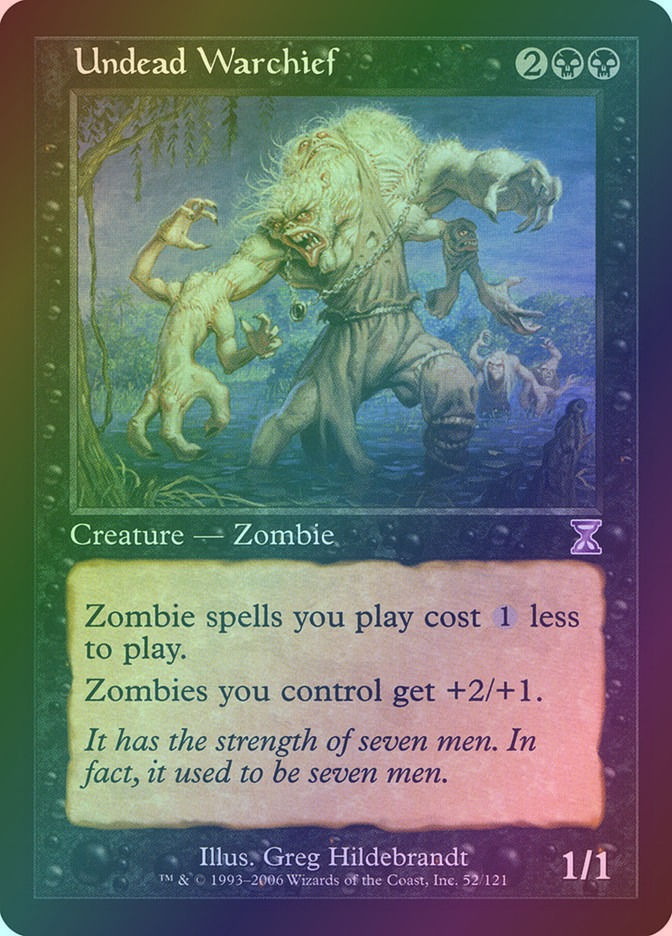 Undead Warchief (TSB) (52) / Foil