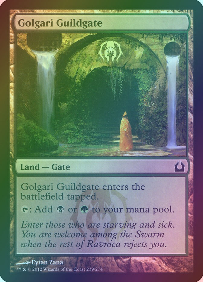 Golgari Guildgate (RTR) (239) / Foil