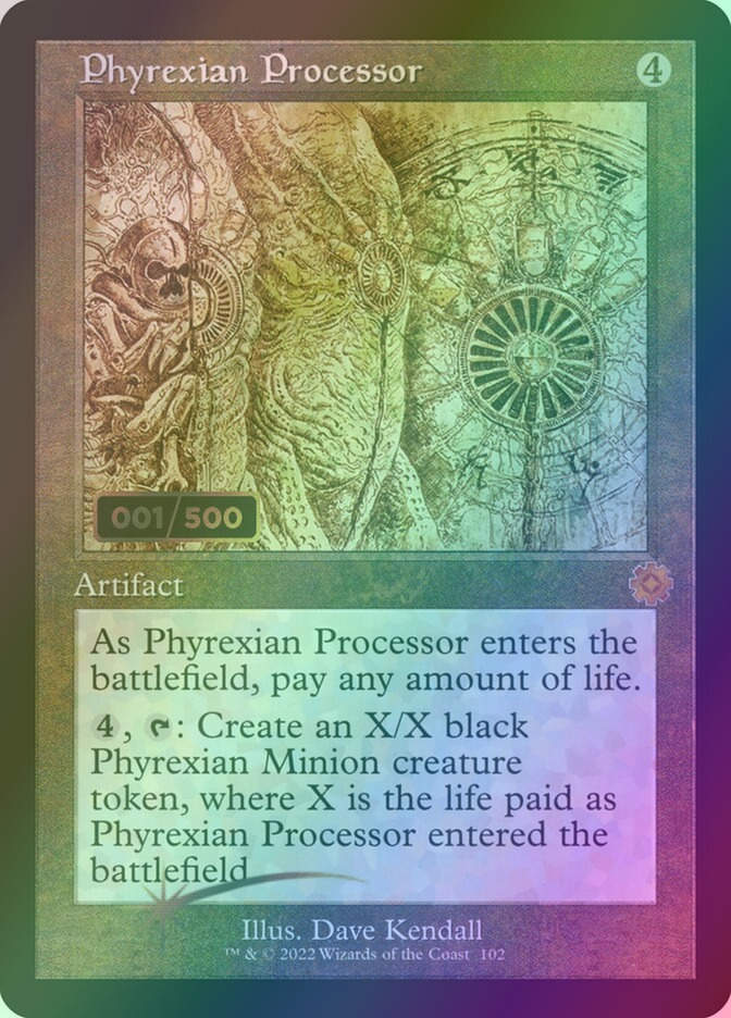 Phyrexian Processor (BRR) (102z) / Serialized