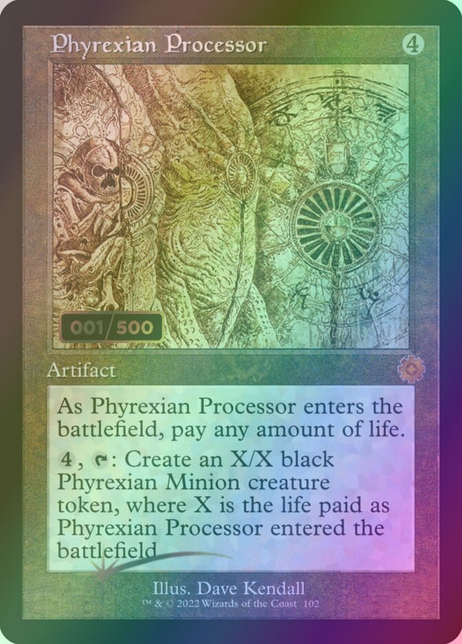 Phyrexian Processor (BRR) (102z) / Serialized