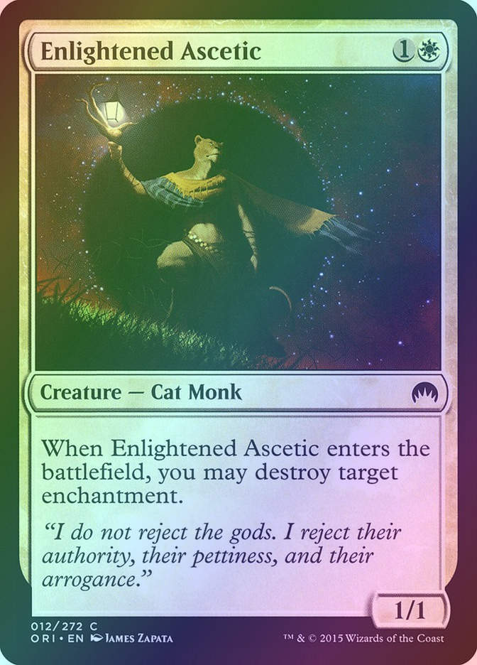 Enlightened Ascetic (ORI) (12) / Foil