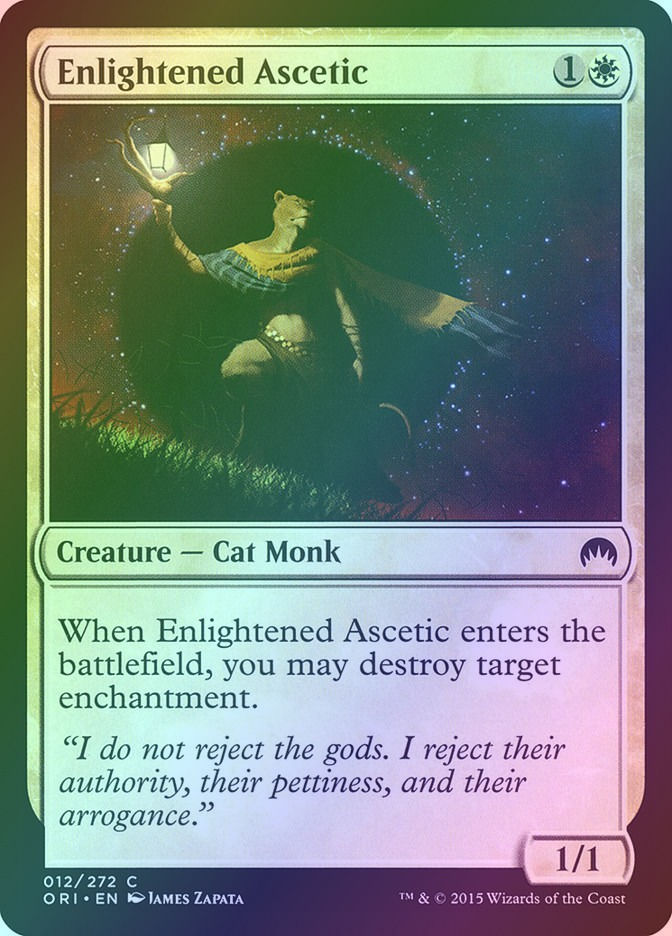 Enlightened Ascetic (ORI) (12) / Foil