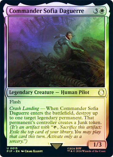 Commander Sofia Daguerre (pip) (15) / Foil