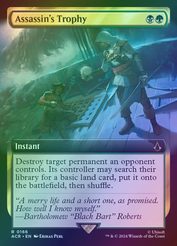 Assassin's Trophy (ACR) (166) / Extended Art / Foil