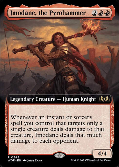 Imodane, the Pyrohammer (woe) / Extended Art