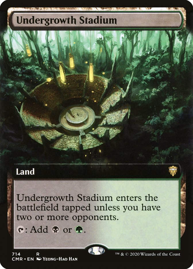 Undergrowth Stadium (CMR) (714) / Extended Art