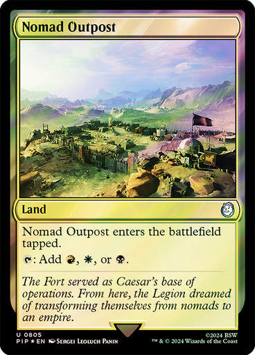 Nomad Outpost (pip) (805) / Surge Foil