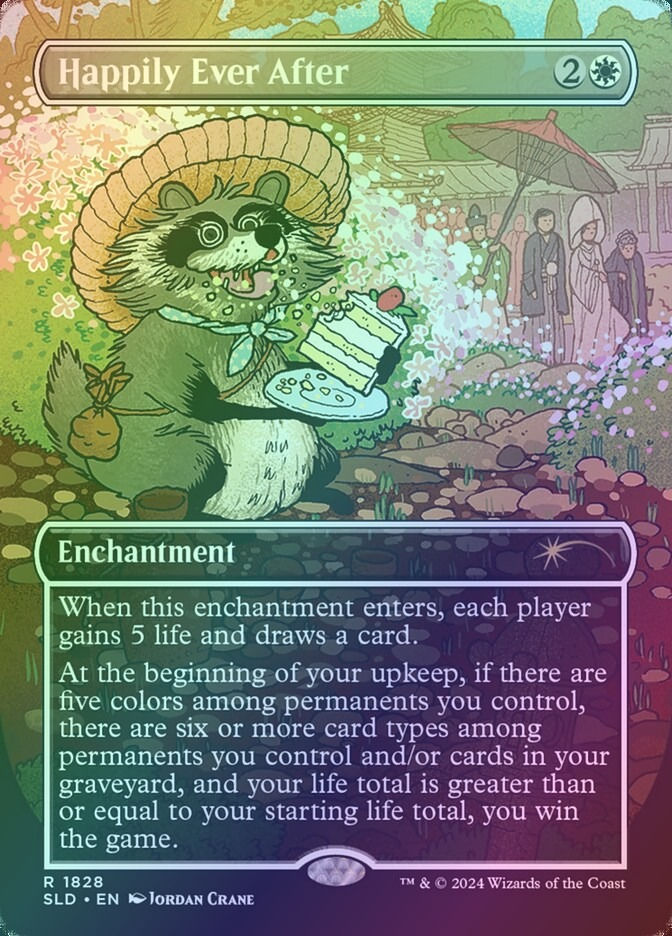 Happily Ever After (SLD) (1828) / Borderless / Rainbow Foil