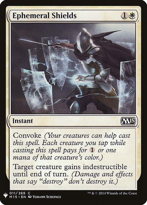 Ephemeral Shields (PLST) (M15-11)
