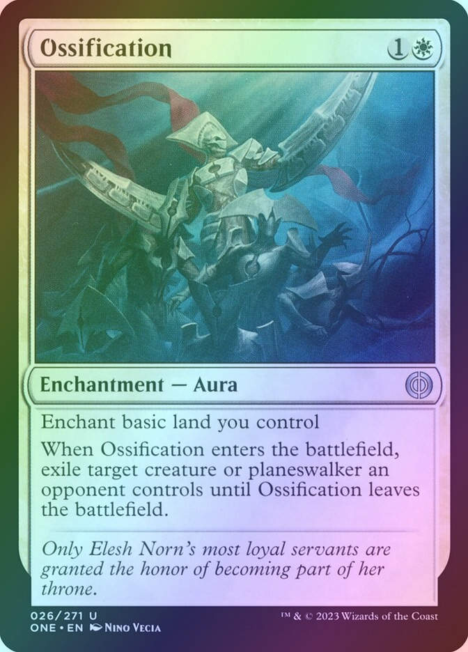 Ossification (ONE) (26) / Foil