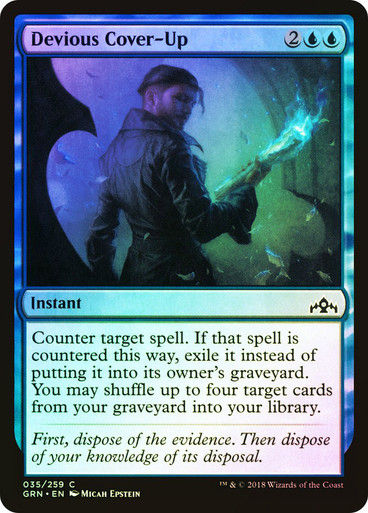 Devious Cover-Up (GRN) (35) / Foil