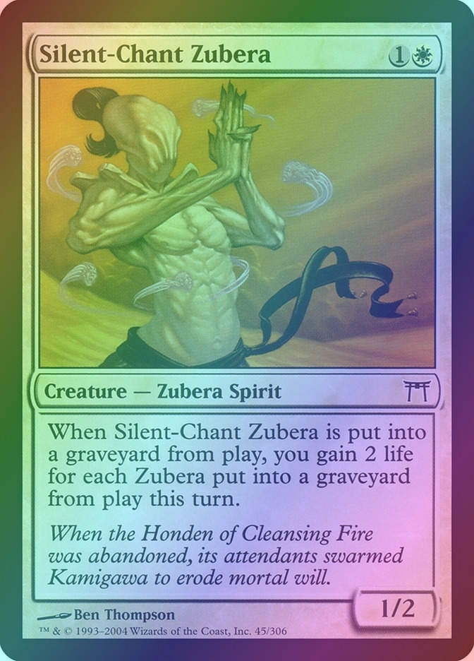 Silent-Chant Zubera (CHK) (45) / Foil