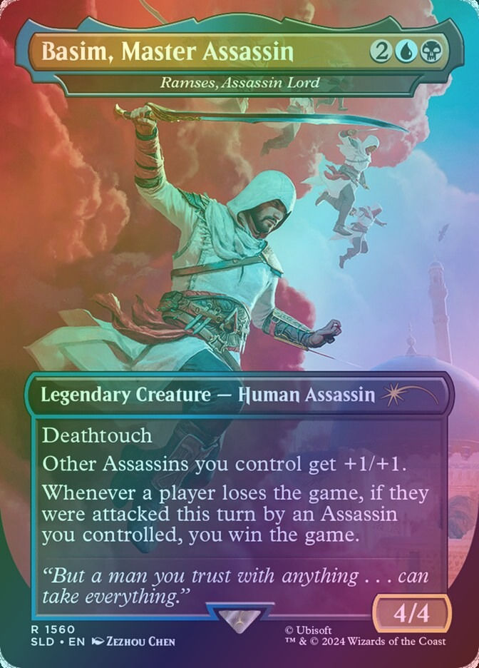 Ramses, Assassin Lord (SLD) (1560) / Borderless / Foil