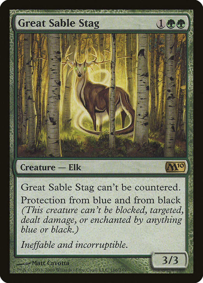 Great Sable Stag (m10)
