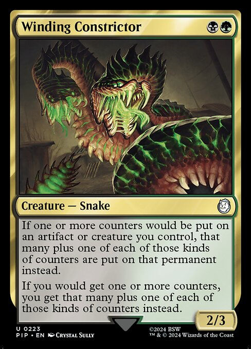 Winding Constrictor (pip) (223)