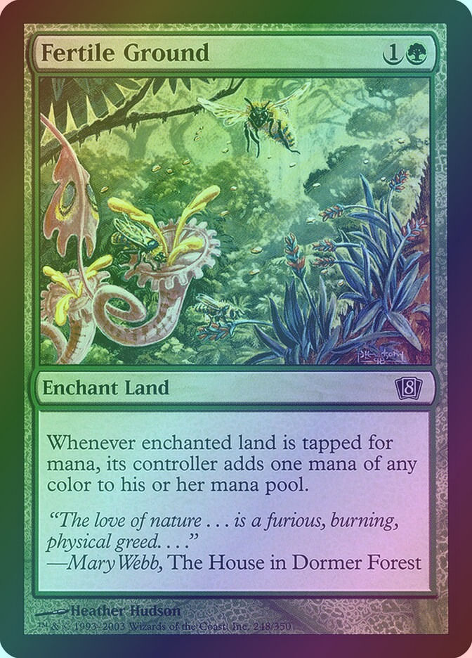 Fertile Ground (8ED) (248★) / Foil