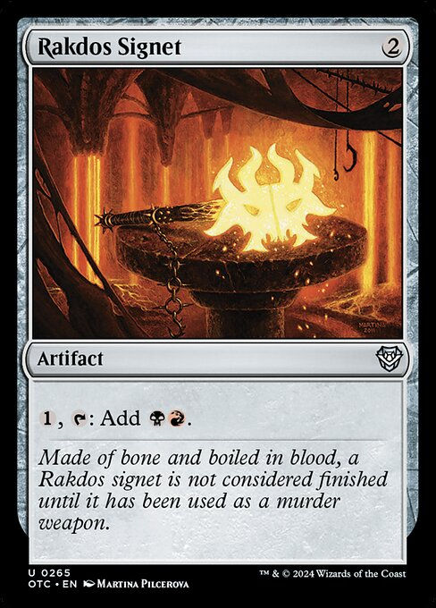 Rakdos Signet (otc) (265)
