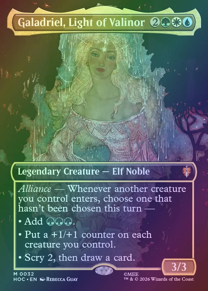 Galadriel, Light of Valinor (HOC) (32) / Foil
