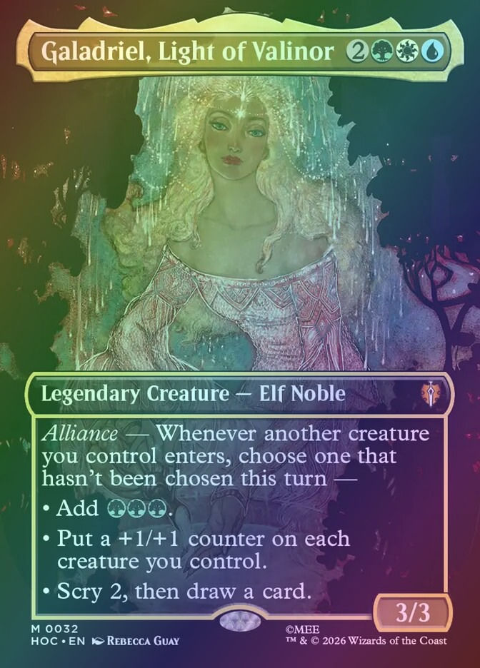 Galadriel, Light of Valinor (HOC) (32) / Foil