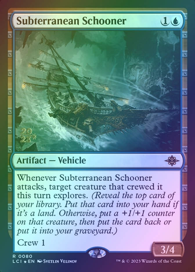 Subterranean Schooner (PLCI) (80s) / Foil