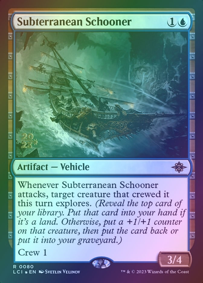 Subterranean Schooner (PLCI) (80s) / Foil