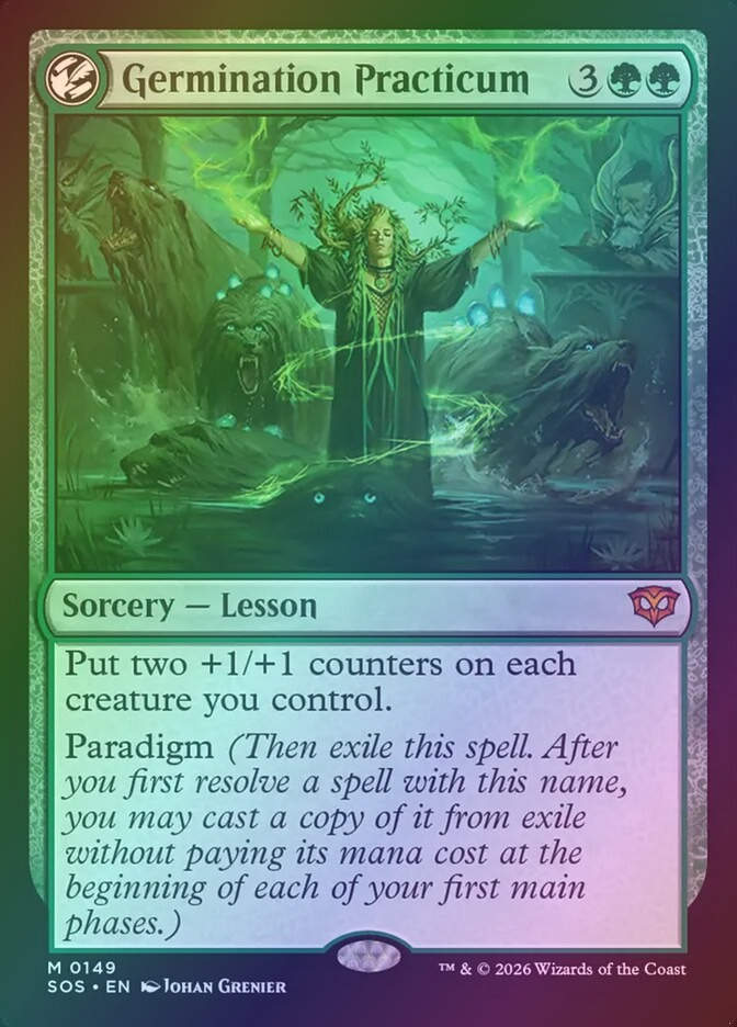 Germination Practicum (SOS) (149) / Foil