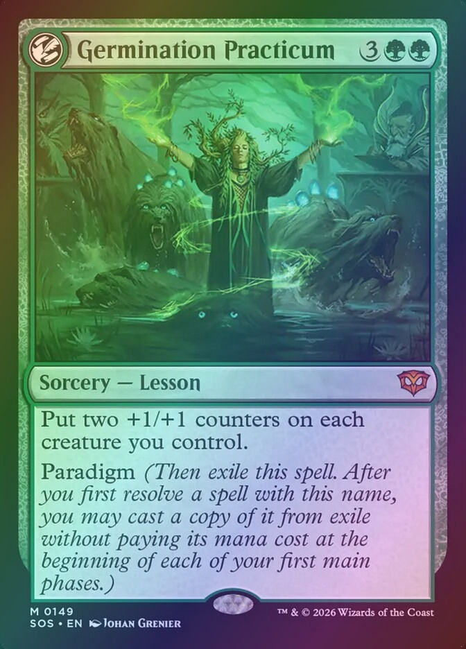 Germination Practicum (SOS) (149) / Foil