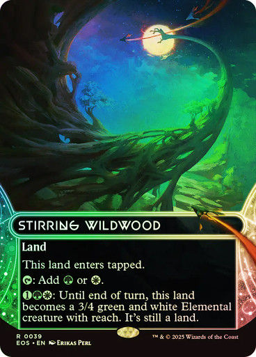 Stirring Wildwood (EOS) (39) / Borderless / Foil