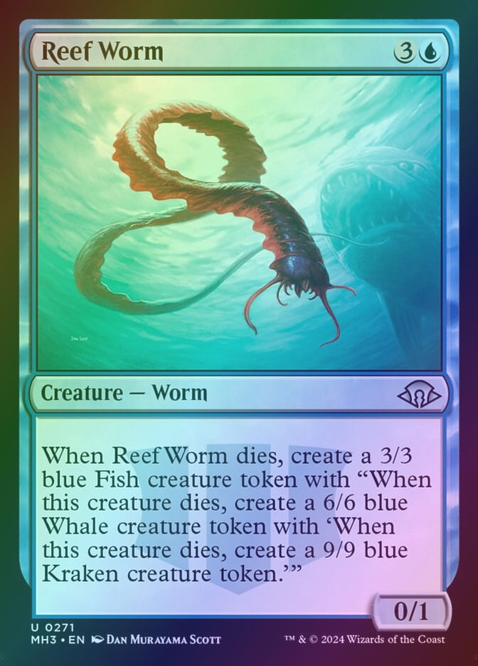 Reef Worm (MH3) (271) / Foil