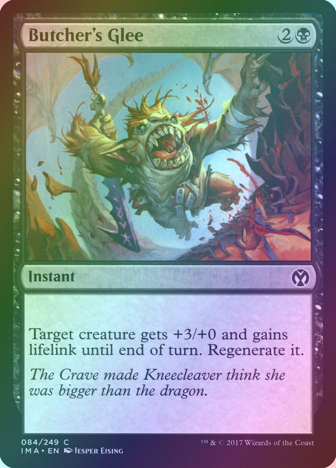 Butcher's Glee (IMA) (84) / Foil