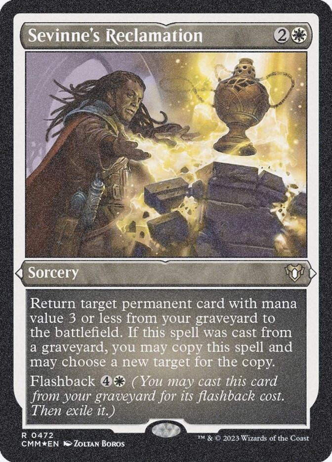 Sevinne's Reclamation (CMM) (472) / Foil Etched