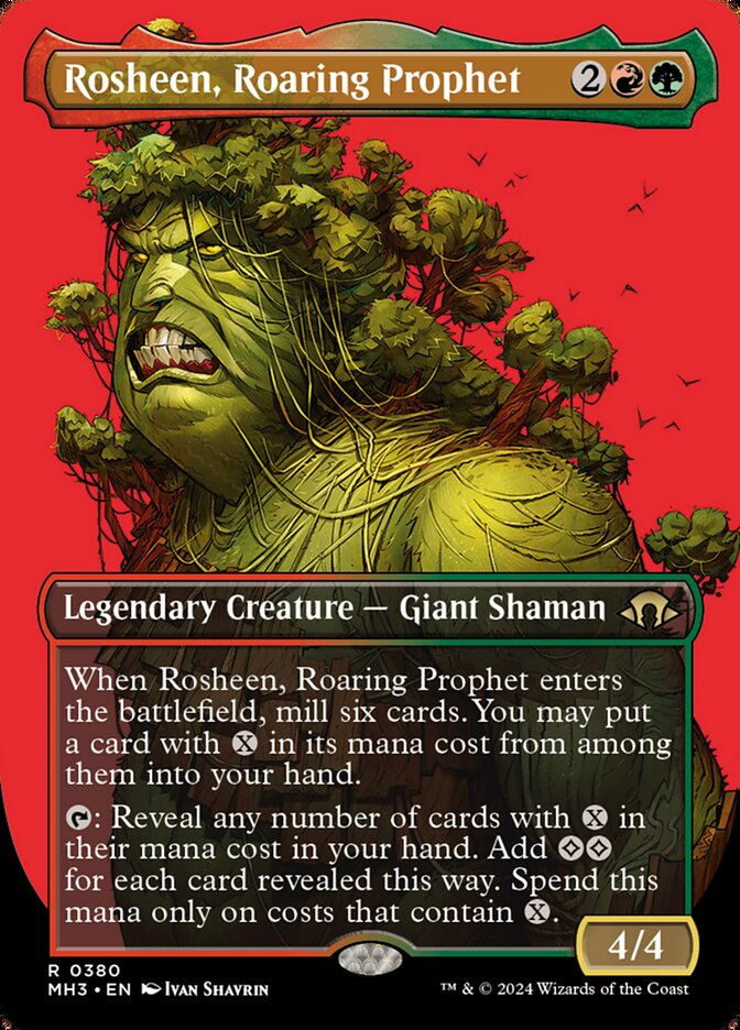 Rosheen, Roaring Prophet (MH3) (380) / Borderless