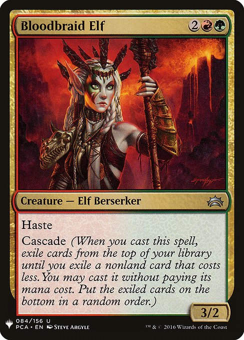 Bloodbraid Elf (PLST) (PCA-84)