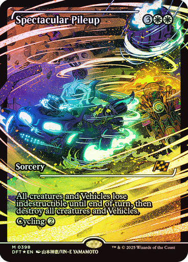 Spectacular Pileup (DFT) (398) / Foil / Showcase