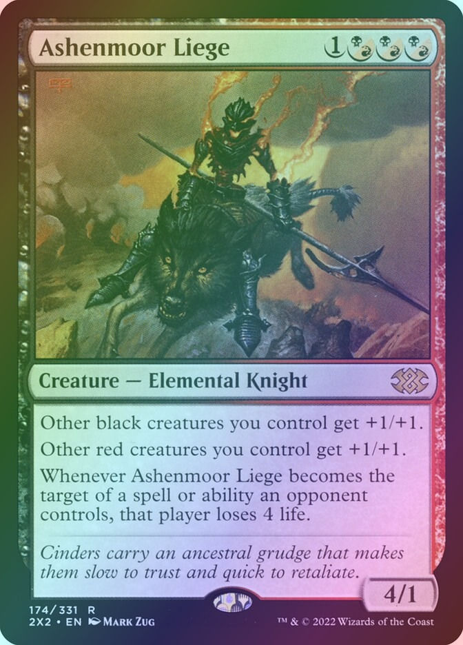 Ashenmoor Liege (2X2) (174) / Foil