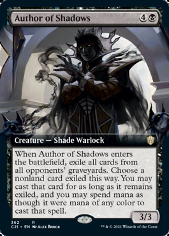 Author of Shadows (C21) / Extended Art